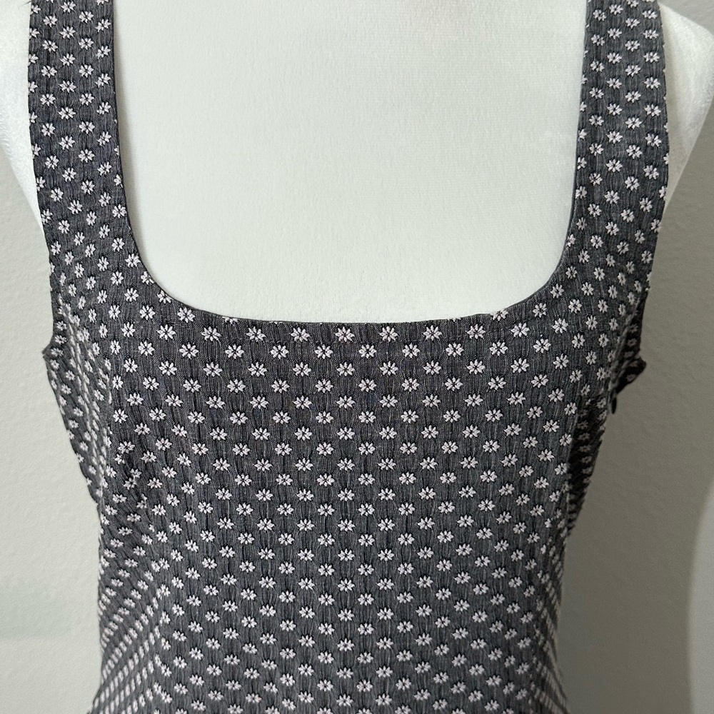 Urban Outfitters Gray Patterned Mini Dress - Picture 2 of 9